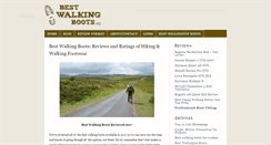 Desktop Screenshot of bestwalkingboots.org